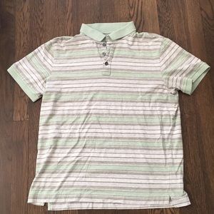 Striped Banana Polo